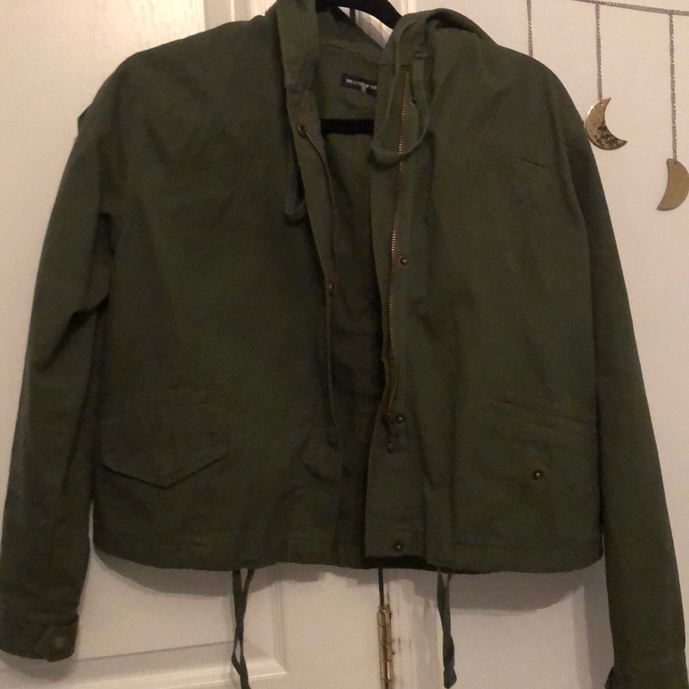 Brandy Melville rare green army jacket!